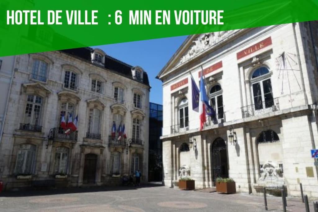 Апартаменти Le Coquet - Balcon - Proche Gare - Parking Бург-ан-Бресс Екстер'єр фото