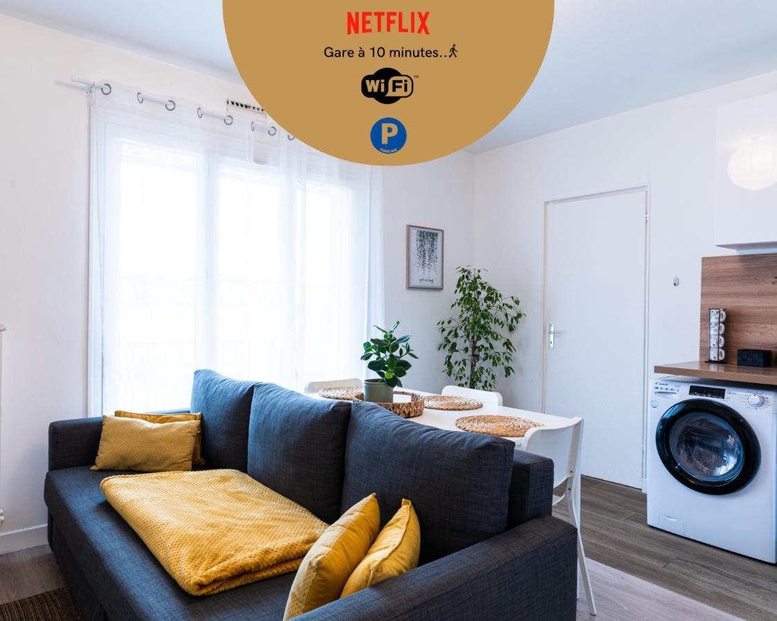 Апартаменти Le Coquet - Balcon - Proche Gare - Parking Бург-ан-Бресс Екстер'єр фото