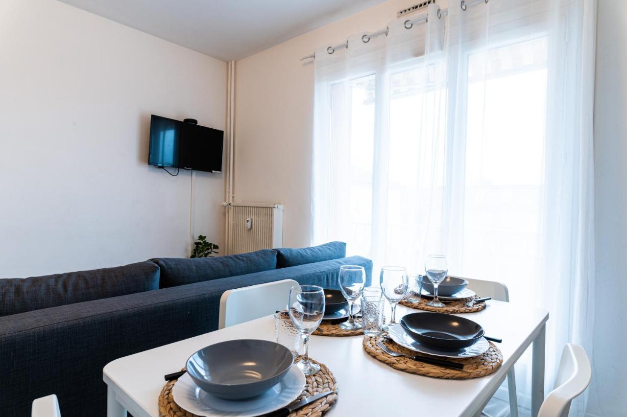 Апартаменти Le Coquet - Balcon - Proche Gare - Parking Бург-ан-Бресс Екстер'єр фото